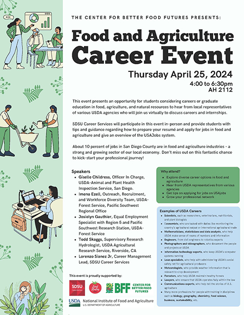 Food and Agriculture Career Event